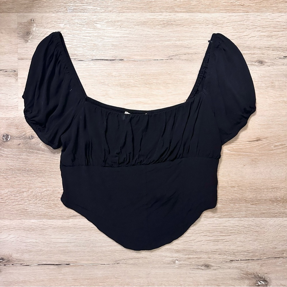 Elegant Black Women's Top
